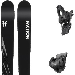 comparer et trouver le meilleur prix du ski Faction Free mana 4 + tyrolia attack 11 gw w/o brake a noir/blanc taille 177 sur Sportadvice