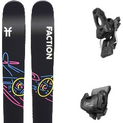 comparer et trouver le meilleur prix du ski Faction Free prodigy 4 + tyrolia attack 11 gw w/o brake a noir/multicolore taille 191 sur Sportadvice