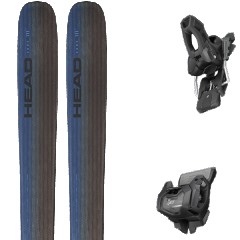 comparer et trouver le meilleur prix du ski Head Free kore 111 + tyrolia attack 11 gw w/o brake a bleu/noir taille 191 sur Sportadvice