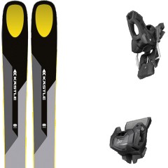 comparer et trouver le meilleur prix du ski Kastle Free k stle zx108 + tyrolia attack 11 gw w/o brake a gris/jaune taille 179 sur Sportadvice