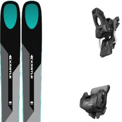 comparer et trouver le meilleur prix du ski Kastle Free k stle zx115 + tyrolia attack 11 gw w/o brake a gris/bleu taille 186 sur Sportadvice
