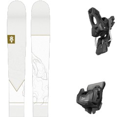 comparer et trouver le meilleur prix du ski Majesty Free havoc + tyrolia attack 11 gw w/o brake a blanc/noir taille 176 sur Sportadvice