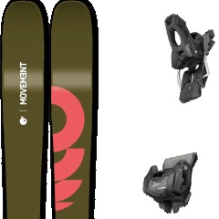 comparer et trouver le meilleur prix du ski Movement Free fly 105 + tyrolia attack 11 gw w/o brake a vert/rose taille 177 sur Sportadvice