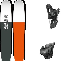 comparer et trouver le meilleur prix du ski Movement Free go 115 reverse ti + tyrolia attack 11 gw w/o brake a orange/noir taille 189 sur Sportadvice