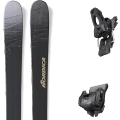 comparer et trouver le meilleur prix du ski Nordica Free unleashed 108 + tyrolia attack 11 gw w/o brake a gris/noir taille 174 sur Sportadvice