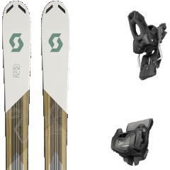 comparer et trouver le meilleur prix du ski Scott Free pure mission 98ti w + tyrolia attack 11 gw w/o brake a beige/vert/marron taille 160 sur Sportadvice