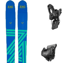 comparer et trouver le meilleur prix du ski Zag Free slap 112 lady + tyrolia attack 11 gw w/o brake a bleu/vert taille 170 sur Sportadvice