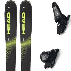 comparer et trouver le meilleur prix du ski Head All mountain polyvalent kore x 90 + griffon 13 id black noir/jaune taille 177 sur Sportadvice