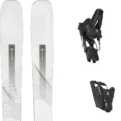 comparer et trouver le meilleur prix du ski Salomon All mountain polyvalent stance w 94 white/black + strive 14 gw black blanc taille 174 sur Sportadvice