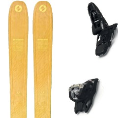 comparer et trouver le meilleur prix du ski Blizzard Free rustler 11 + squire 11 black marron/jaune/noir taille 192 sur Sportadvice