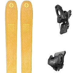 comparer et trouver le meilleur prix du ski Blizzard Free rustler 11 + tyrolia attack 11 gw w/o brake a marron/jaune/noir taille 192 sur Sportadvice
