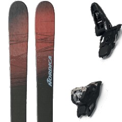 comparer et trouver le meilleur prix du ski Nordica Free unleashed 114 red/blk/blue + squire 11 black noir/rouge/bleu taille 186 sur Sportadvice