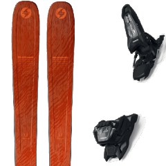 comparer et trouver le meilleur prix du ski Blizzard All mountain polyvalent rustler 9 + griffon 13 id black orange/noir taille 180 sur Sportadvice