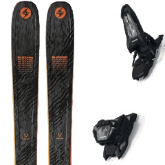 comparer et trouver le meilleur prix du ski Blizzard Free rustler 10 + griffon 13 id black noir/orange taille 174 sur Sportadvice