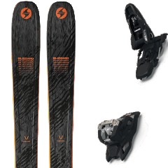 comparer et trouver le meilleur prix du ski Blizzard Free rustler 10 + squire 11 black noir/orange taille 174 sur Sportadvice