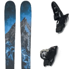 comparer et trouver le meilleur prix du ski Nordica Free enforcer 104 free blue/blk + squire 11 black bleu/noir taille 186 sur Sportadvice