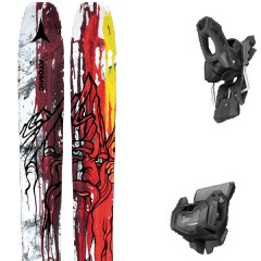 comparer et trouver le meilleur prix du ski Atomic Free bent 110 red/yellow + tyrolia attack 11 gw w/o brake a rouge/jaune/gris taille 172 sur Sportadvice