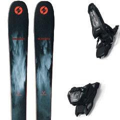 comparer et trouver le meilleur prix du ski Blizzard All mountain polyvalent bonafide 97 blue/red + griffon 13 id black noir/gris/orange taille 183 sur Sportadvice