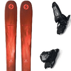 comparer et trouver le meilleur prix du ski Blizzard All mountain polyvalent brahma 88 + griffon 13 id black marron/orange/noir taille 183 sur Sportadvice