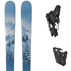 comparer et trouver le meilleur prix du ski Nordica All mountain polyvalent santa ana 93 blue/white + strive 14 gw black blanc/bleu taille 158 sur Sportadvice