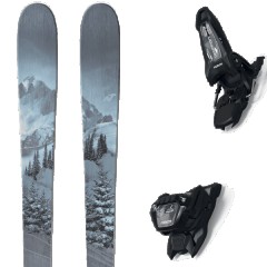 comparer et trouver le meilleur prix du ski Nordica All mountain polyvalent santa ana 84 voler/light + griffon 13 id black gris/bleu taille 172 sur Sportadvice