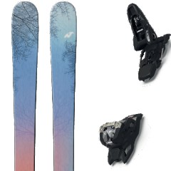 comparer et trouver le meilleur prix du ski Nordica Free unleashed 98 w ice/orange + squire 11 black violet/bleu/orange taille 174 sur Sportadvice