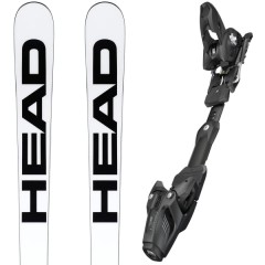comparer et trouver le meilleur prix du ski Head Racing wcr e-gs rebel fis + freeflex st 16 brake 85 a blanc/noir taille 183 sur Sportadvice