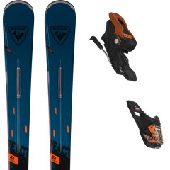 comparer et trouver le meilleur prix du ski Rossignol Piste react 6 ca + xpress 11 gw b83 black orange bleu/noir/orange taille 177 sur Sportadvice