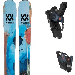 comparer et trouver le meilleur prix du ski Völkl revolt 90 + strive 16 gw iscent bleu/multicolore taille 174 sur Sportadvice