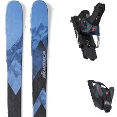 comparer et trouver le meilleur prix du ski Nordica Free enforcer 104 free + strive 16 gw iscent bleu/gris taille 186 sur Sportadvice