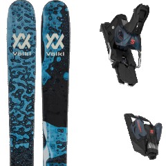 comparer et trouver le meilleur prix du ski Völkl Free  revolt 104 + strive 16 gw iscent bleu/noir taille 180 sur Sportadvice