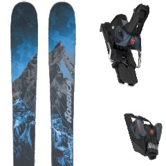comparer et trouver le meilleur prix du ski Nordica Free enforcer 104 free blue/blk + strive 16 gw iscent bleu/noir taille 186 sur Sportadvice