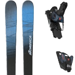 comparer et trouver le meilleur prix du ski Nordica All mountain polyvalent unleashed 98 blue/blk/silver + strive 16 gw iscent bleu/noir/gris taille 180 sur Sportadvice