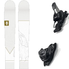 comparer et trouver le meilleur prix du ski Majesty Free havoc + 11.0 tcx black/anthracite blanc/noir taille 176 sur Sportadvice