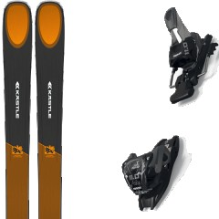comparer et trouver le meilleur prix du ski Kastle All mountain polyvalent k stle fx96 ti + 11.0 tcx black/anthracite orange taille 172 sur Sportadvice