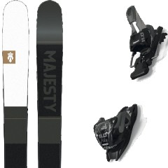 comparer et trouver le meilleur prix du ski Majesty All mountain polyvalent adventure xl + 11.0 tcx black/anthracite noir/gris/blanc taille 185 sur Sportadvice