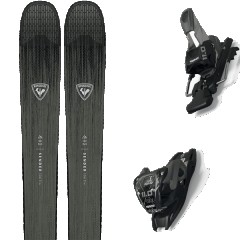 comparer et trouver le meilleur prix du ski Rossignol Free sender 106 ti plus open + 11.0 tcx black/anthracite gris/bleu taille 187 sur Sportadvice