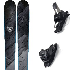 comparer et trouver le meilleur prix du ski Rossignol Free blackops 98 open + 11.0 tcx black/anthracite bleu/gris taille 192 sur Sportadvice