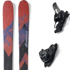 comparer et trouver le meilleur prix du ski Nordica Free enforcer 110 free + 11.0 tcx black/anthracite rouge/gris taille 185 sur Sportadvice