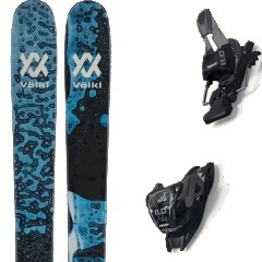 comparer et trouver le meilleur prix du ski Völkl Free  revolt 104 + 11.0 tcx black/anthracite bleu/noir taille 172 sur Sportadvice