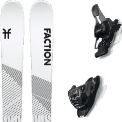 comparer et trouver le meilleur prix du ski Faction Free mana 2x + 11.0 tcx black/anthracite blanc/noir taille 173 sur Sportadvice