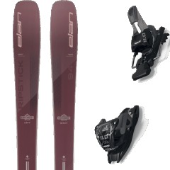 comparer et trouver le meilleur prix du ski Elan All mountain polyvalent ripstick 94 w + 11.0 tcx black/anthracite violet taille 154 sur Sportadvice