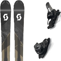 comparer et trouver le meilleur prix du ski Scott Free pure pro 109ti + 11.0 tcx black/anthracite noir/marron taille 182 sur Sportadvice