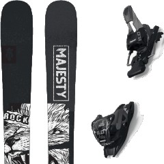 comparer et trouver le meilleur prix du ski Majesty Vandal + 11.0 tcx black/anthracite noir/blanc taille 169 sur Sportadvice