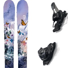 comparer et trouver le meilleur prix du ski Icelantic Ski Free ictic maiden 101 + 11.0 tcx black/anthracite violet/multicolore taille 169 sur Sportadvice