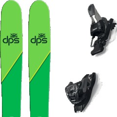 comparer et trouver le meilleur prix du ski Dps Skis Free dps pagoda 100 rp + 11.0 tcx black/anthracite vert taille 179 sur Sportadvice