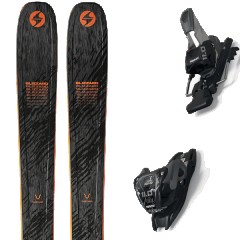 comparer et trouver le meilleur prix du ski Blizzard Free rustler 10 + 11.0 tcx black/anthracite noir/orange taille 174 sur Sportadvice
