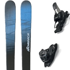 comparer et trouver le meilleur prix du ski Nordica All mountain polyvalent unleashed 98 blue/blk/silver + 11.0 tcx black/anthracite bleu/noir/gris taille 174 sur Sportadvice