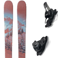 comparer et trouver le meilleur prix du ski Nordica Free santa ana 98 midnight pink/bleu + 11.0 tcx black/anthracite marron/bleu/noir taille 172 sur Sportadvice