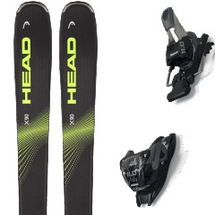 comparer et trouver le meilleur prix du ski Head All mountain polyvalent kore x 90 + 11.0 tcx black/anthracite noir/jaune taille 177 sur Sportadvice